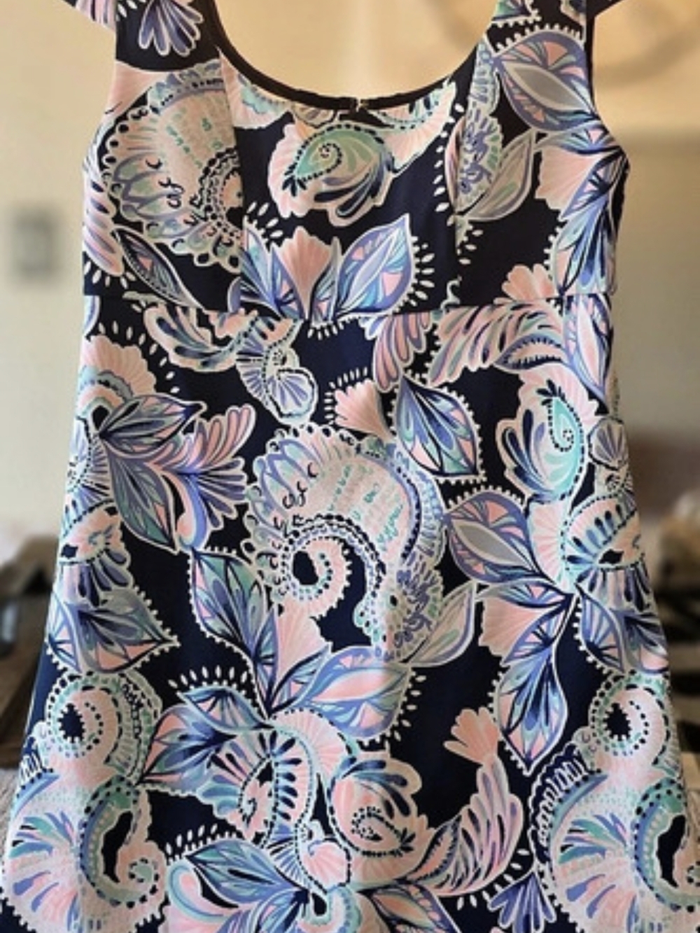 Lilly Pulitzer Mini Dress in Blue & Pink Size 2